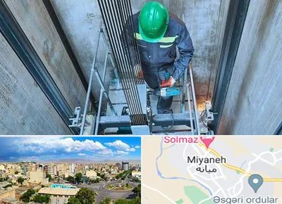 تعمیر آسانسور در میانه