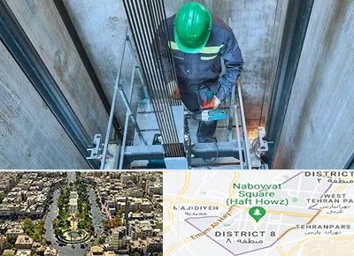 تعمیر آسانسور در نارمک