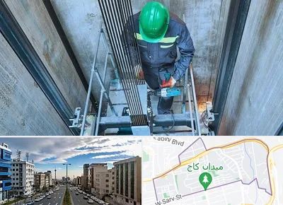 تعمیر آسانسور در سعادت آباد 