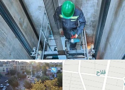 تعمیر آسانسور در فلاح