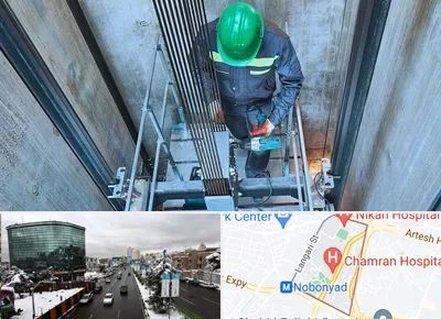 تعمیر آسانسور در اقدسیه 