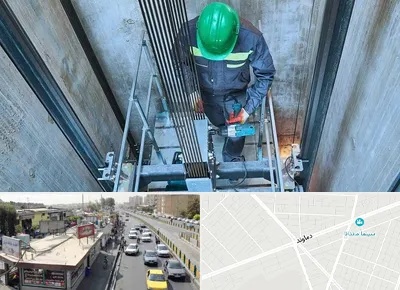 تعمیر آسانسور در خیابان دماوند
