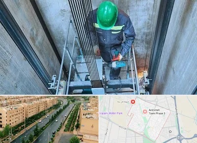 تعمیر آسانسور در فاز سه اندیشه