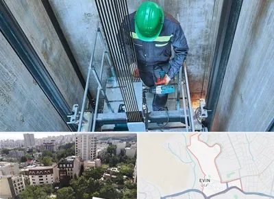 تعمیر آسانسور در اوین