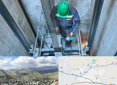 تعمیر آسانسور در رودهن