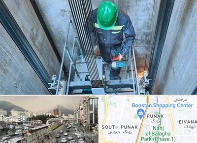 تعمیر آسانسور در پونک 