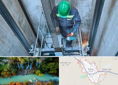 تعمیر آسانسور در دورود