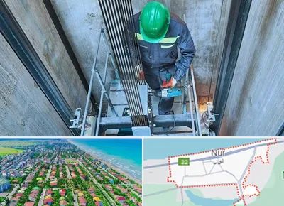 تعمیر آسانسور در نور