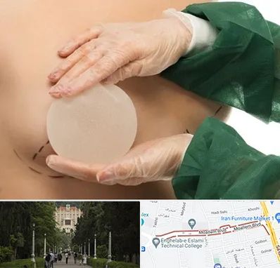 جراحی پروتز سینه در بلوار معلم رشت