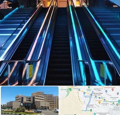 شرکت پله برقی در صیاد شیرازی مشهد