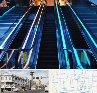 شرکت پله برقی در 17شهریور