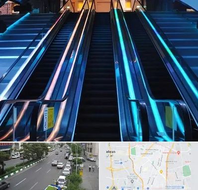 شرکت پله برقی در ستارخان 