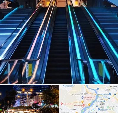 شرکت پله برقی در کیانپارس اهواز