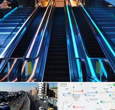 شرکت پله برقی در پیروزی