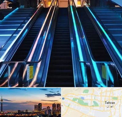 شرکت پله برقی در غرب تهران 