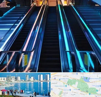 شرکت پله برقی در چیتگر 