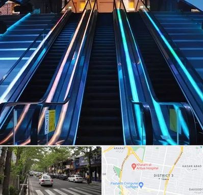 شرکت پله برقی در ظفر 