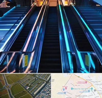 شرکت پله برقی در الهیه مشهد