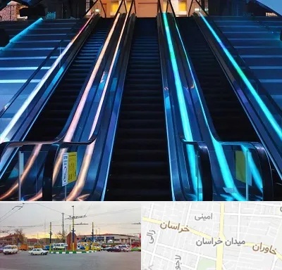 شرکت پله برقی در میدان خراسان