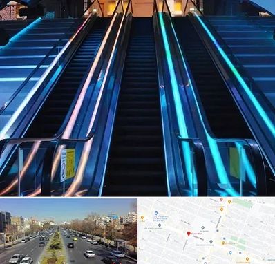 شرکت پله برقی در بلوار معلم مشهد