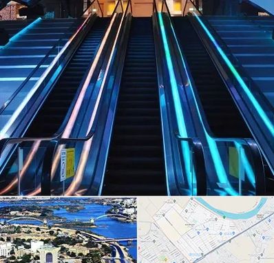 شرکت پله برقی در کوروش اهواز