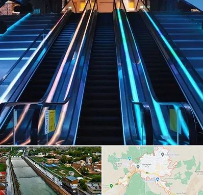 شرکت پله برقی در مراغه