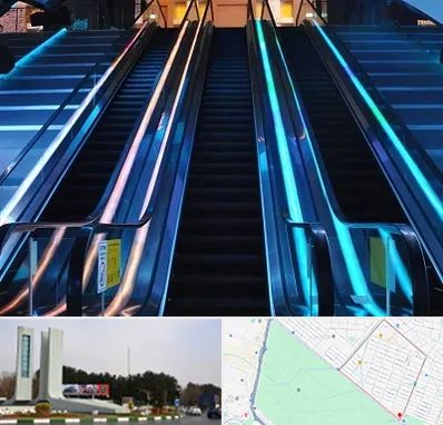 شرکت پله برقی در بلوار فلسیطین مشهد