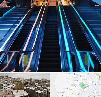 شرکت پله برقی در شمیران نو