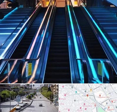 شرکت پله برقی در خیابان زند شیراز