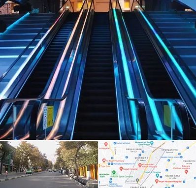 شرکت پله برقی در شریعتی