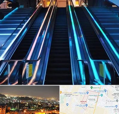 شرکت پله برقی در مارلیک کرج