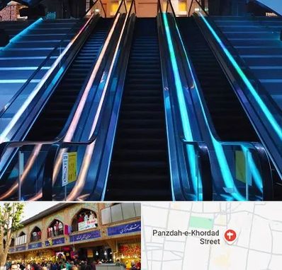 شرکت پله برقی در 15 خرداد