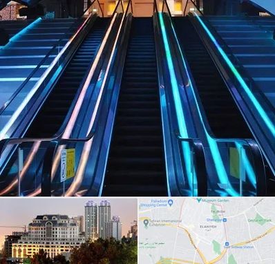 شرکت پله برقی در فرشته 