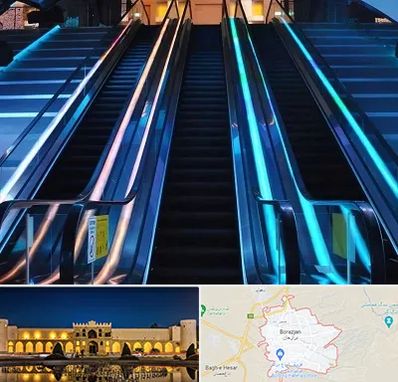 شرکت پله برقی در برازجان