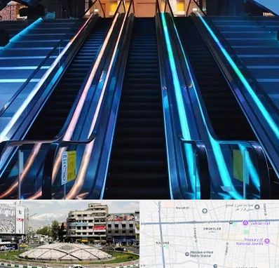 شرکت پله برقی در مرکز تهران