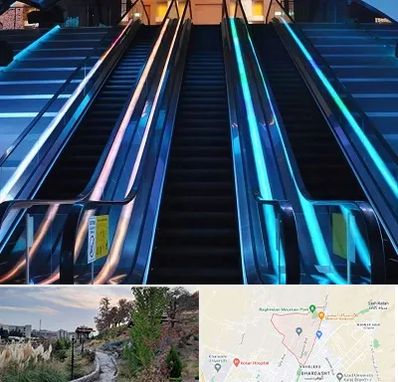 شرکت پله برقی در باغستان کرج