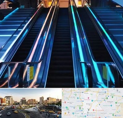 شرکت پله برقی در منطقه 7 تهران