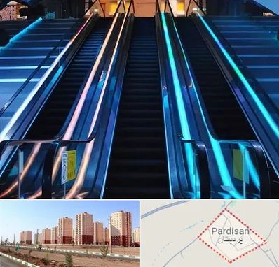 شرکت پله برقی در پردیسان قم