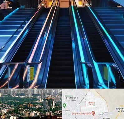 شرکت پله برقی در عظیمیه کرج