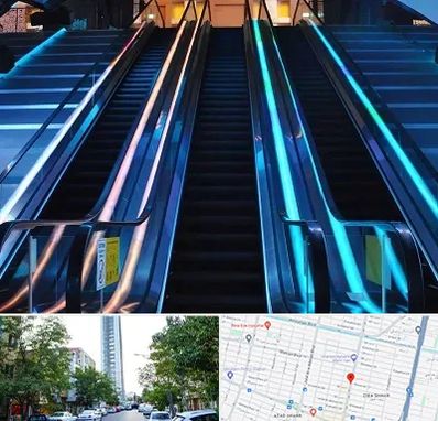 شرکت پله برقی در امامت مشهد