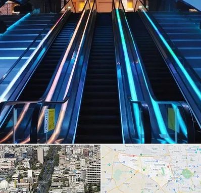 شرکت پله برقی در منطقه 18 تهران