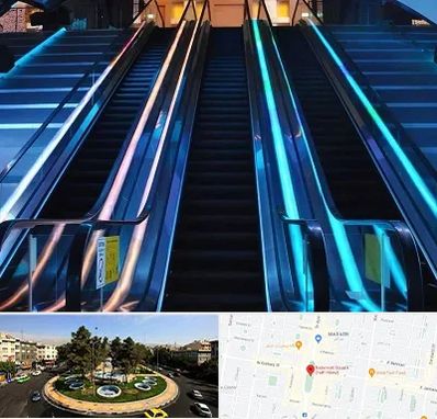 شرکت پله برقی در هفت حوض