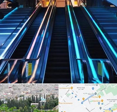 شرکت پله برقی در محلاتی شیراز