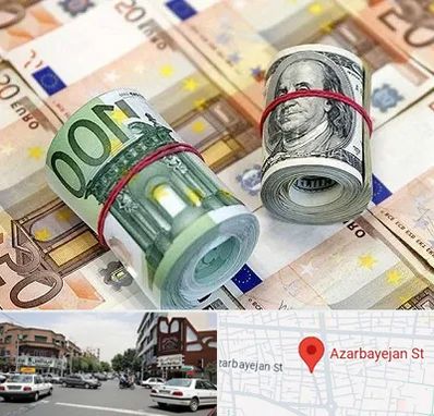 صرافی در خیابان آذربایجان