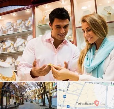 فروشگاه طلا و جواهر در تربیت تبریز