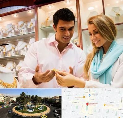 فروشگاه طلا و جواهر در هفت حوض