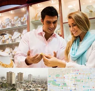 فروشگاه طلا و جواهر در منطقه 5 تهران