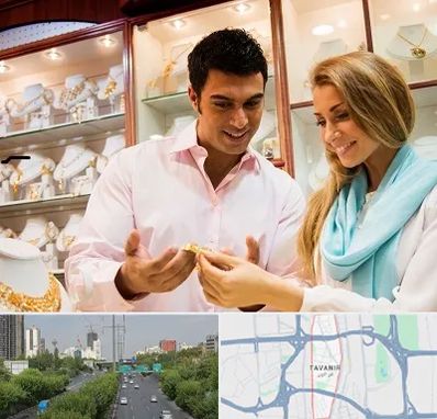 فروشگاه طلا و جواهر در توانیر