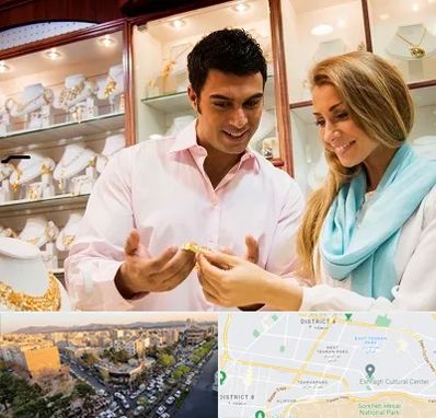 فروشگاه طلا و جواهر در تهرانپارس 