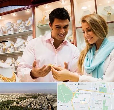 فروشگاه طلا و جواهر در نازی آباد